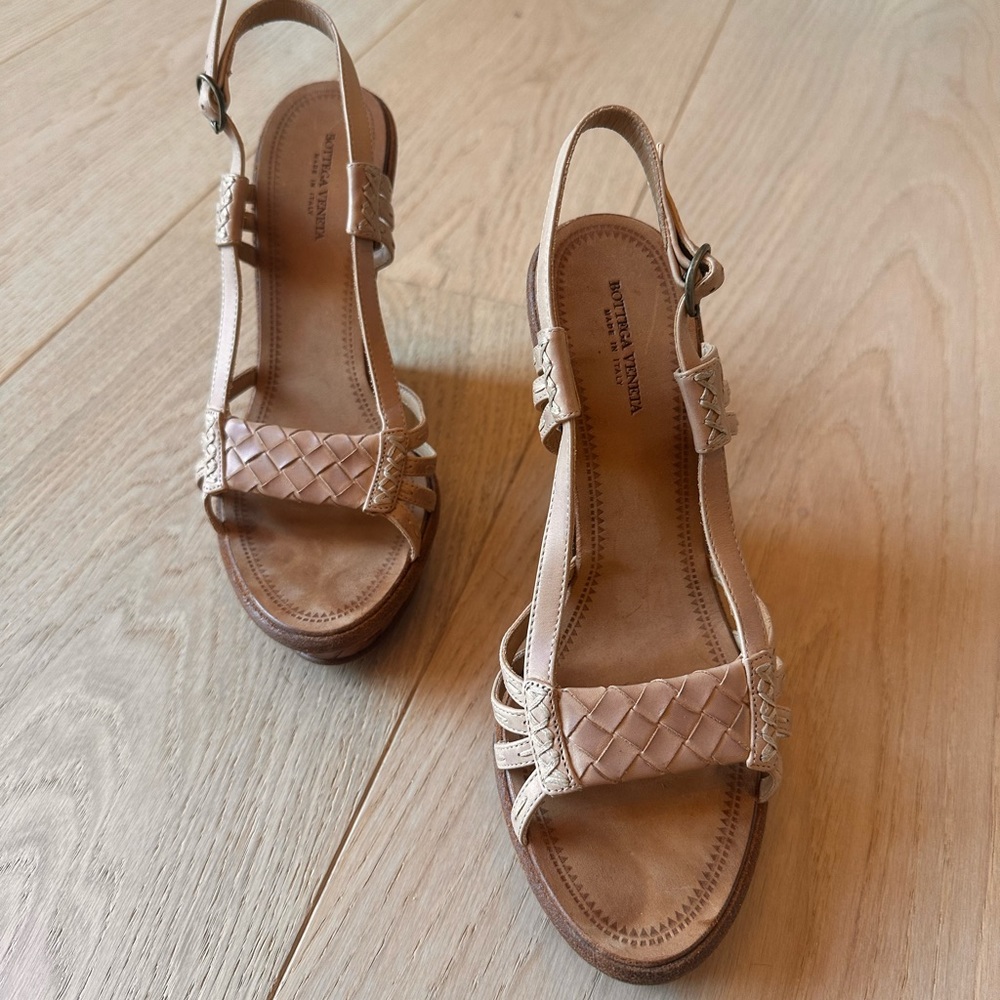 Bottega Veneta Wedge Sandal